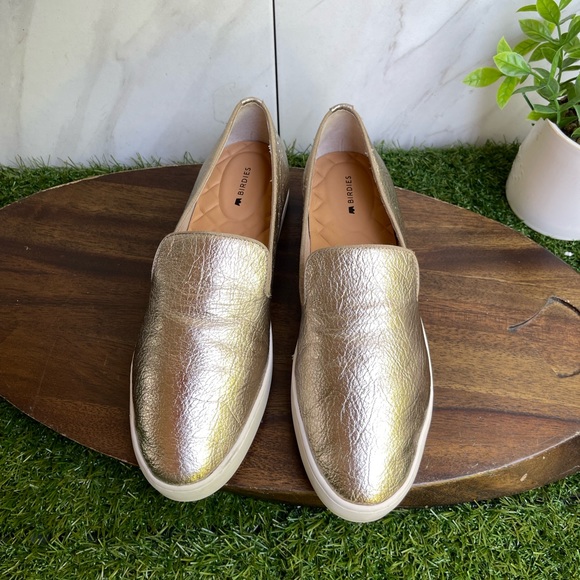 BIRDIES golden Swift Leather loafers Size 9.5 gently used - Picture 8 of 11